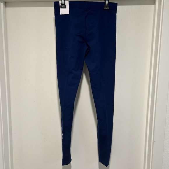 NIKE BLUE AND PINK TIGHT FIT JOGGERS - Picture 4 of 6